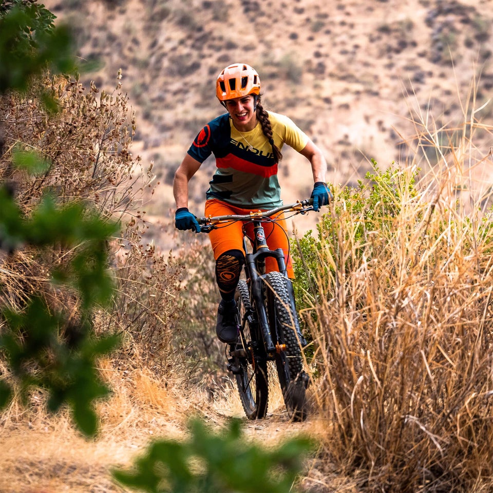 SingleTrack Print T-Shirt LTD für Damen - Sattes Teal