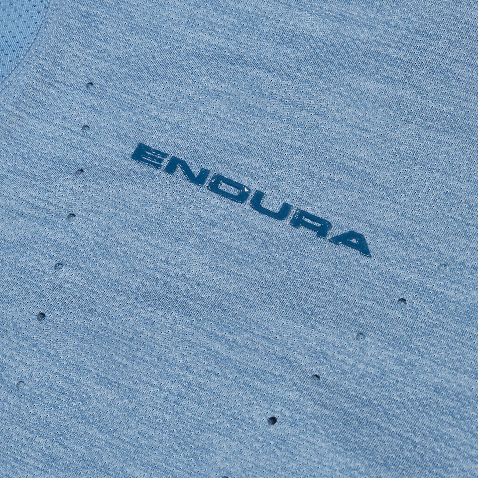 SingleTrack Trikot (kurzarm) für Damen - Stahlblau