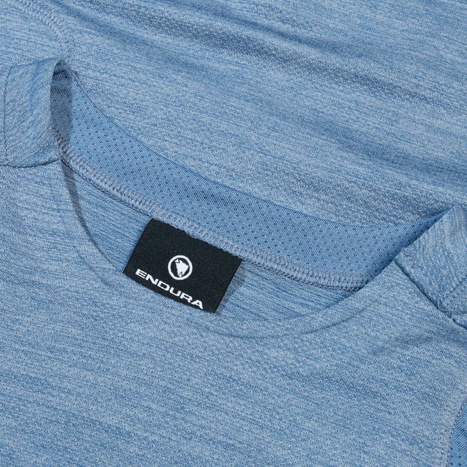 SingleTrack Trikot (kurzarm) für Damen - Stahlblau