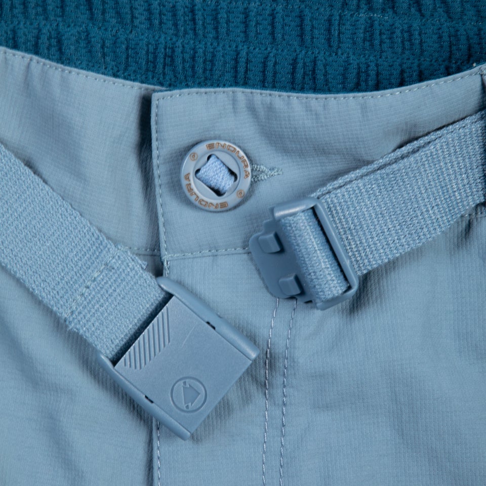 Women's Hummvee Shorts (With Liner) - Blue steel