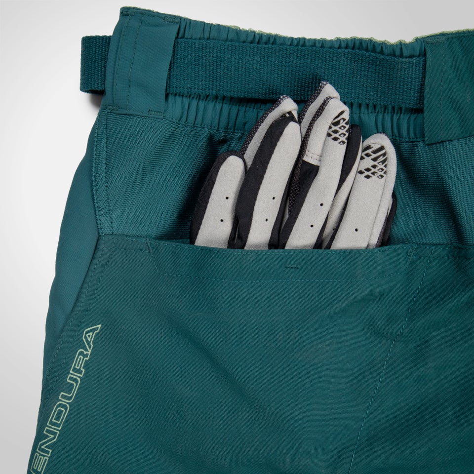 Hummvee Short mit Innenhose für Damen - Sattes Teal