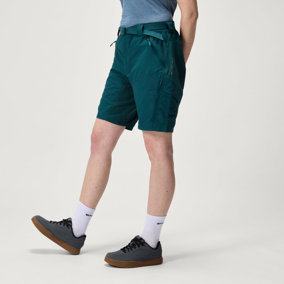 Hummvee Short mit Innenhose für Damen - Sattes Teal