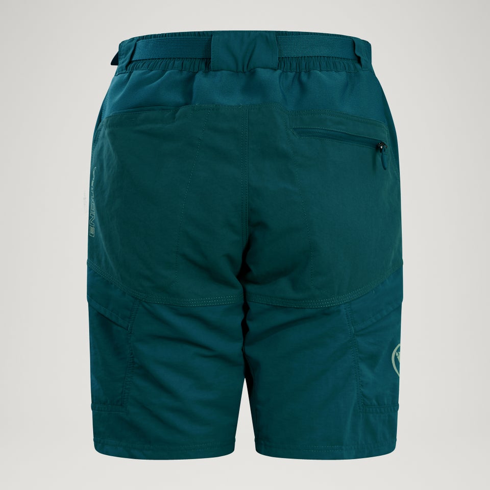 Hummvee Short mit Innenhose für Damen - Sattes Teal