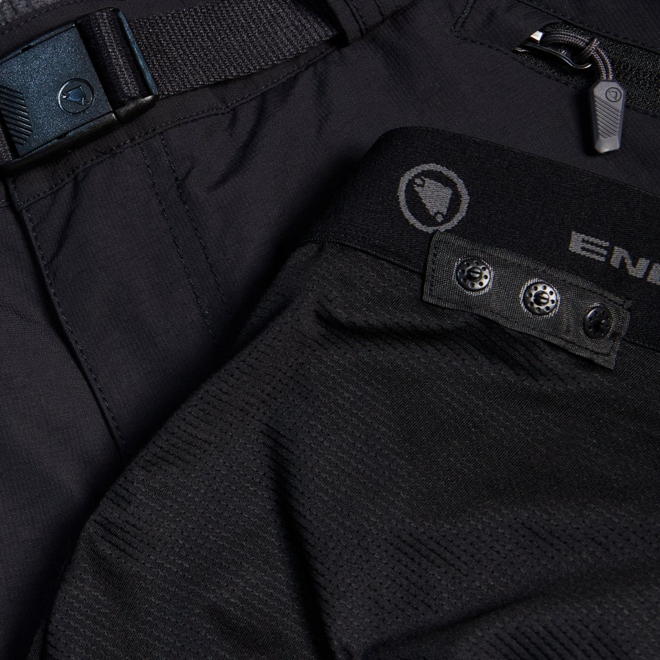 Women's Hummvee Shorts (With Liner) - Black