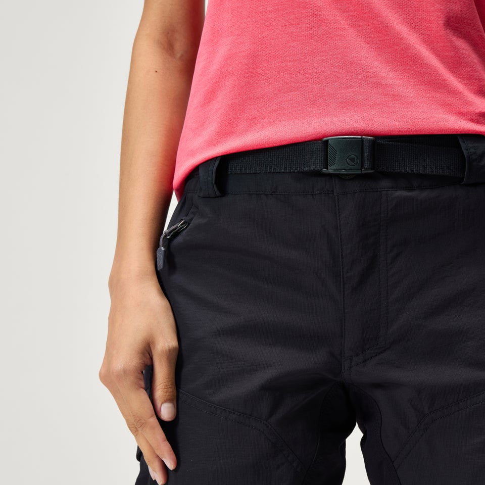 Women's Hummvee Shorts (With Liner) - Black