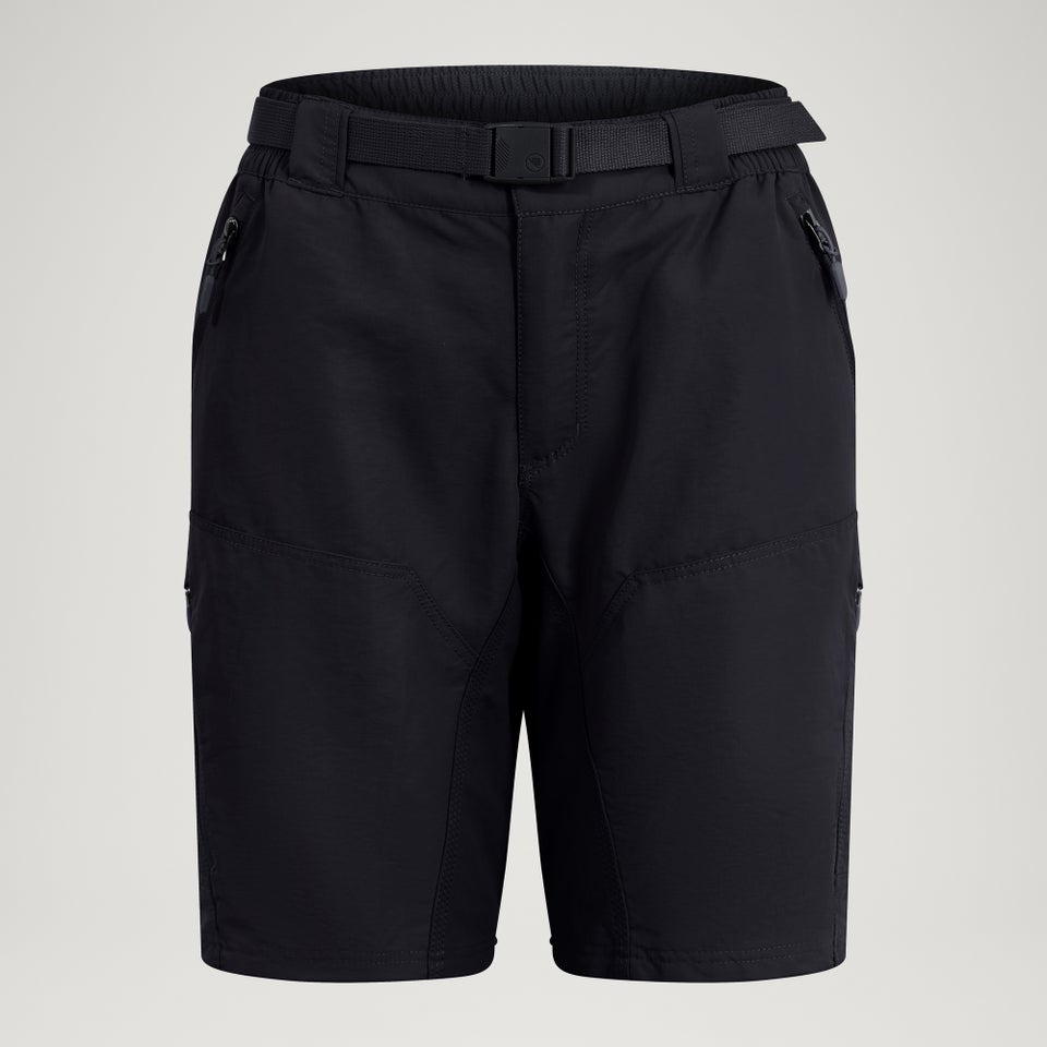 Women's Hummvee Shorts (With Liner) - Black