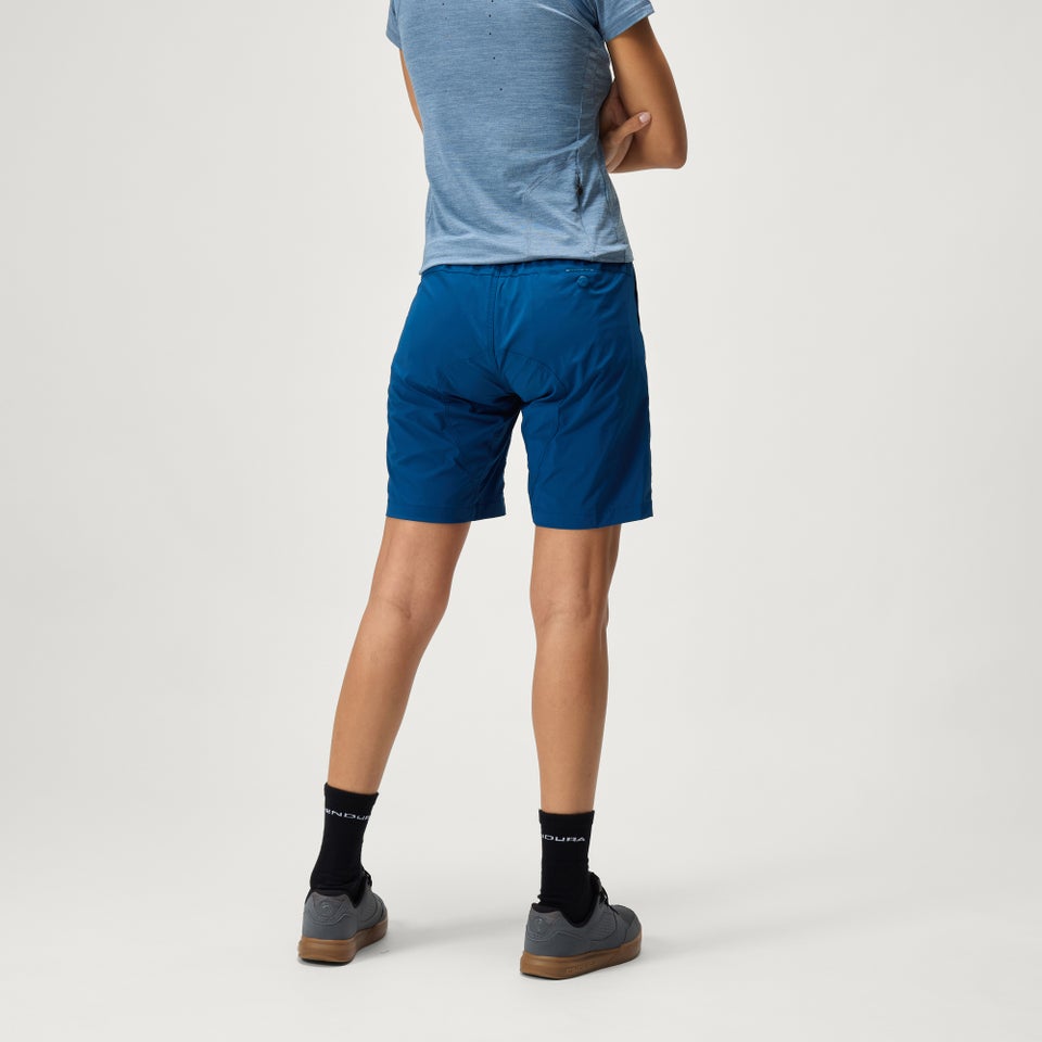 Hummvee Lite Shorts mit Innenhose für Damen - Blaubeere