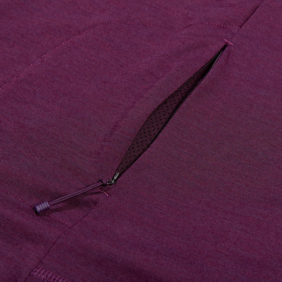 Men's GV500 Foyle Tech Tee - Aubergine