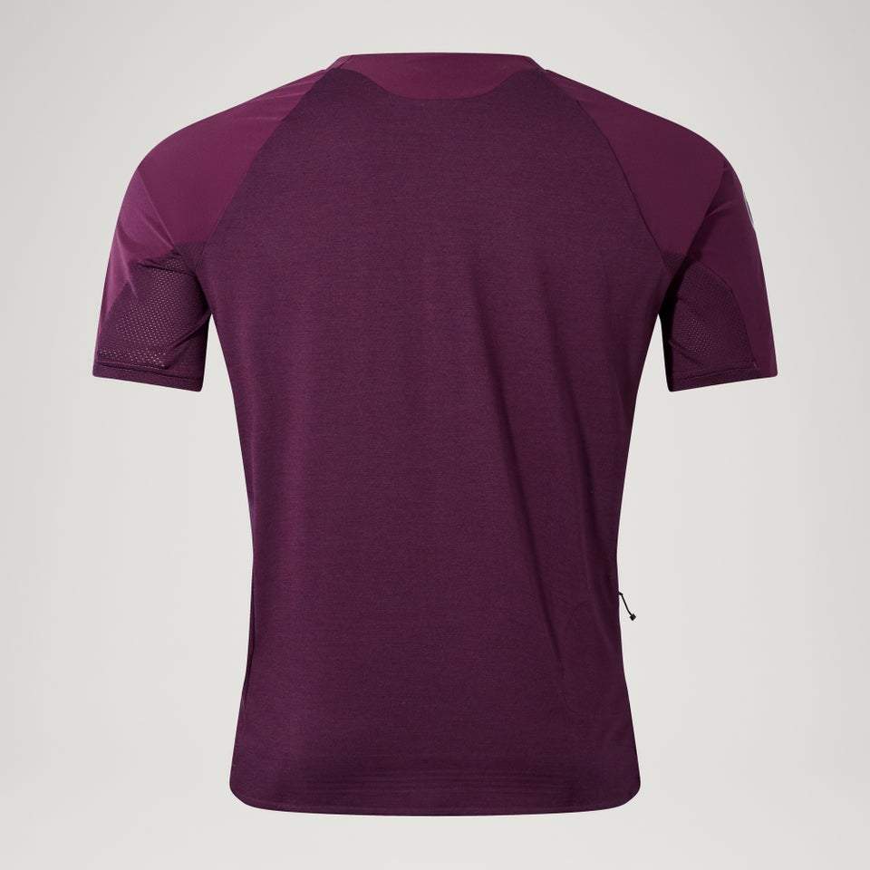 Men's GV500 Foyle Tech Tee - Aubergine
