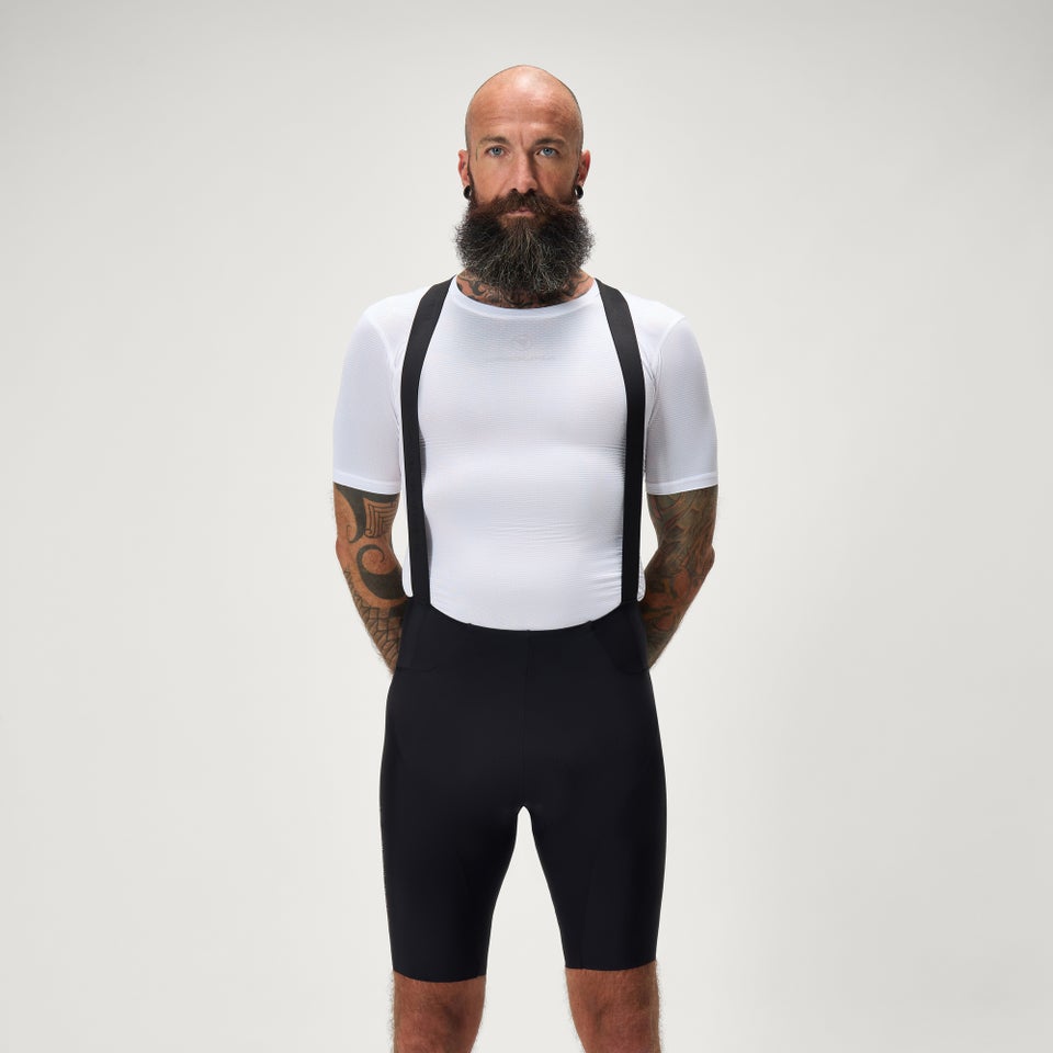 Men's Pro SL Bib Shorts - Long Length - Black