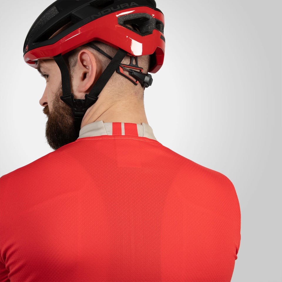 FS260 Print Trikot (kurzarm) für Herren - Granatapfel