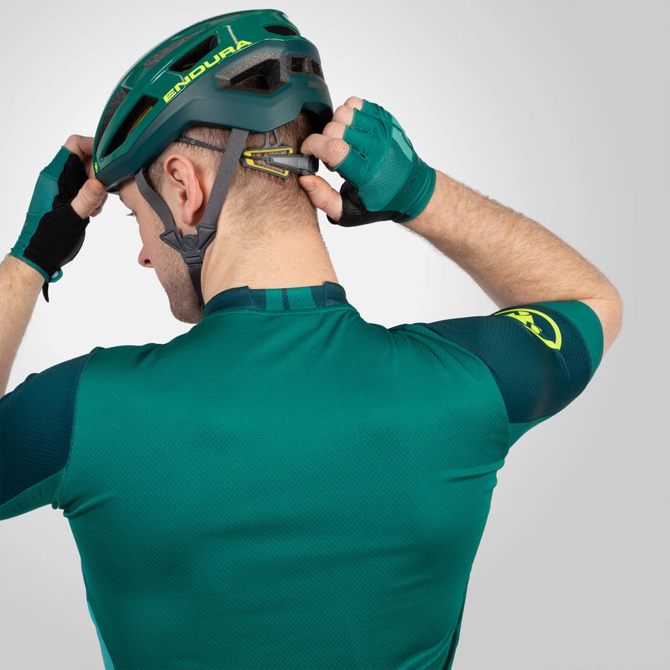 FS260 Print Trikot (kurzarm) für Herren - Smaragdgrün