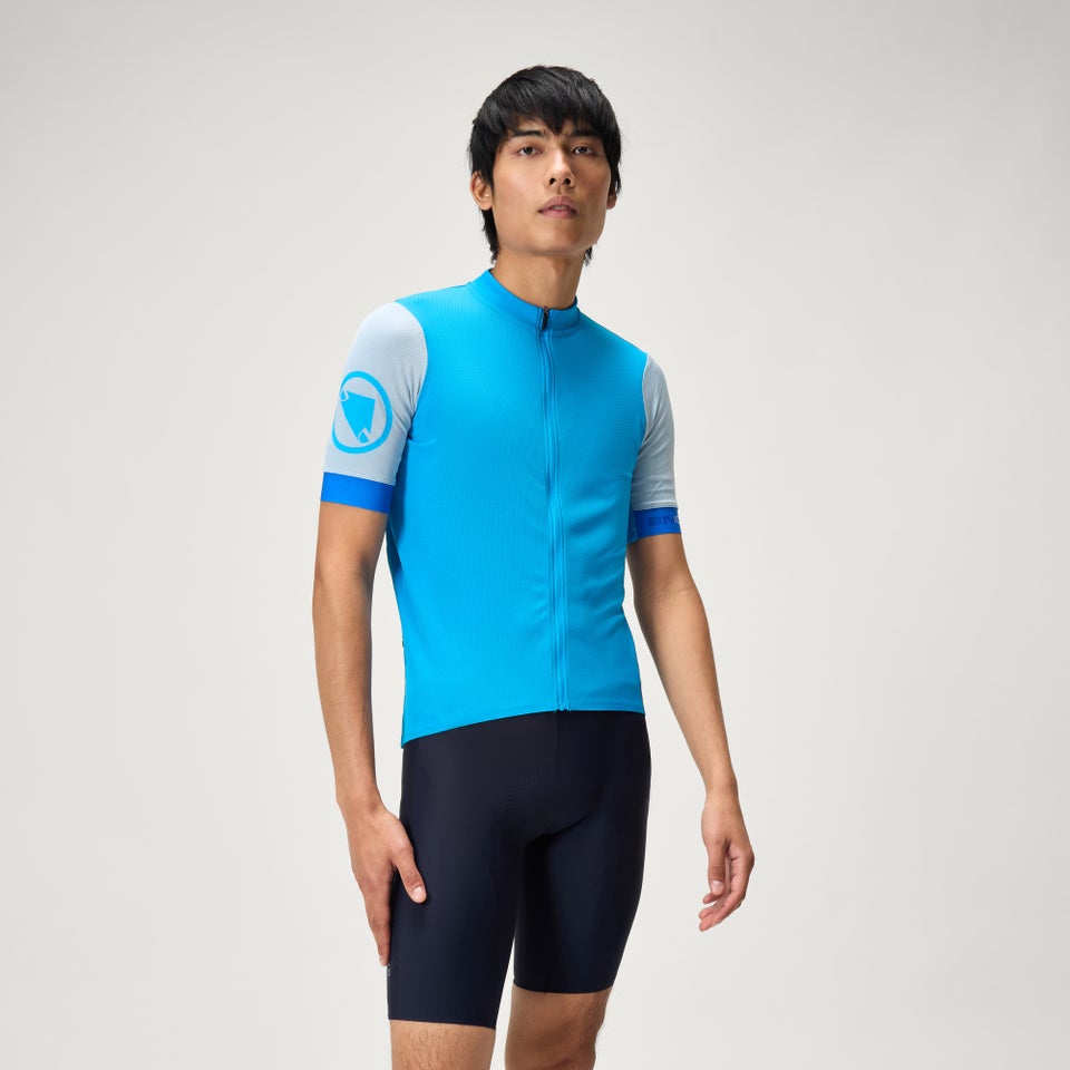 Men's FS260 S/S Jersey - Bright Blue