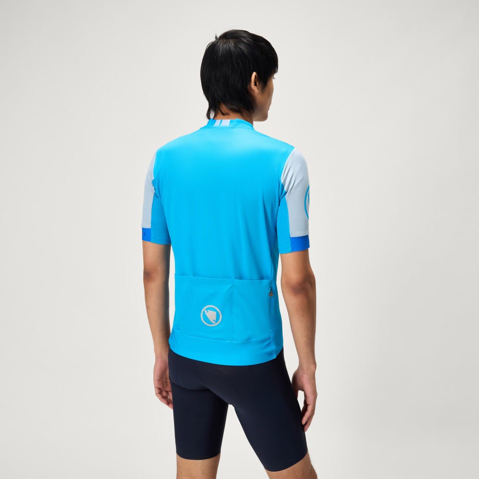 Men's FS260 S/S Jersey - Bright Blue