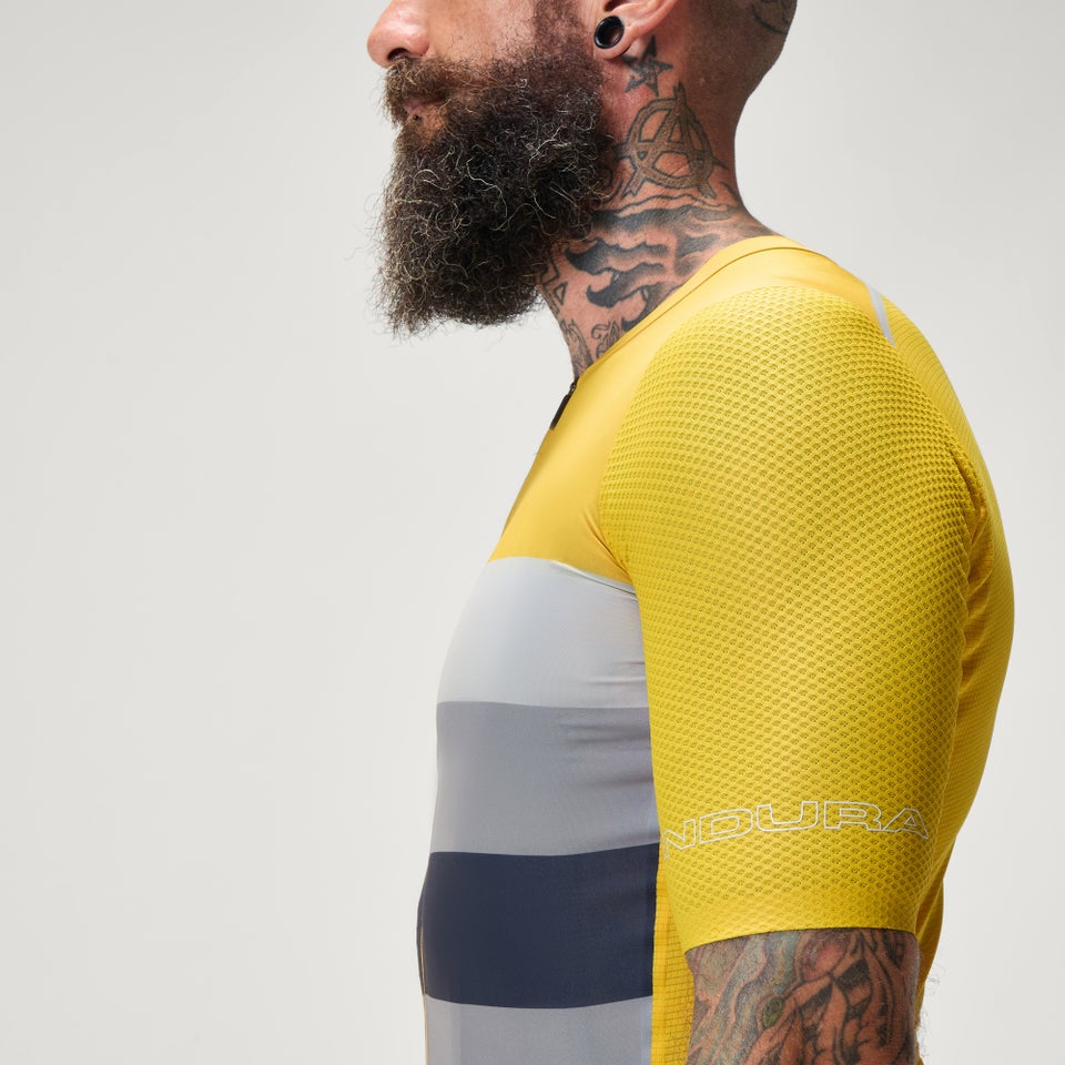 Men's Pro SL Race S/S Jersey - Mustard Yellow