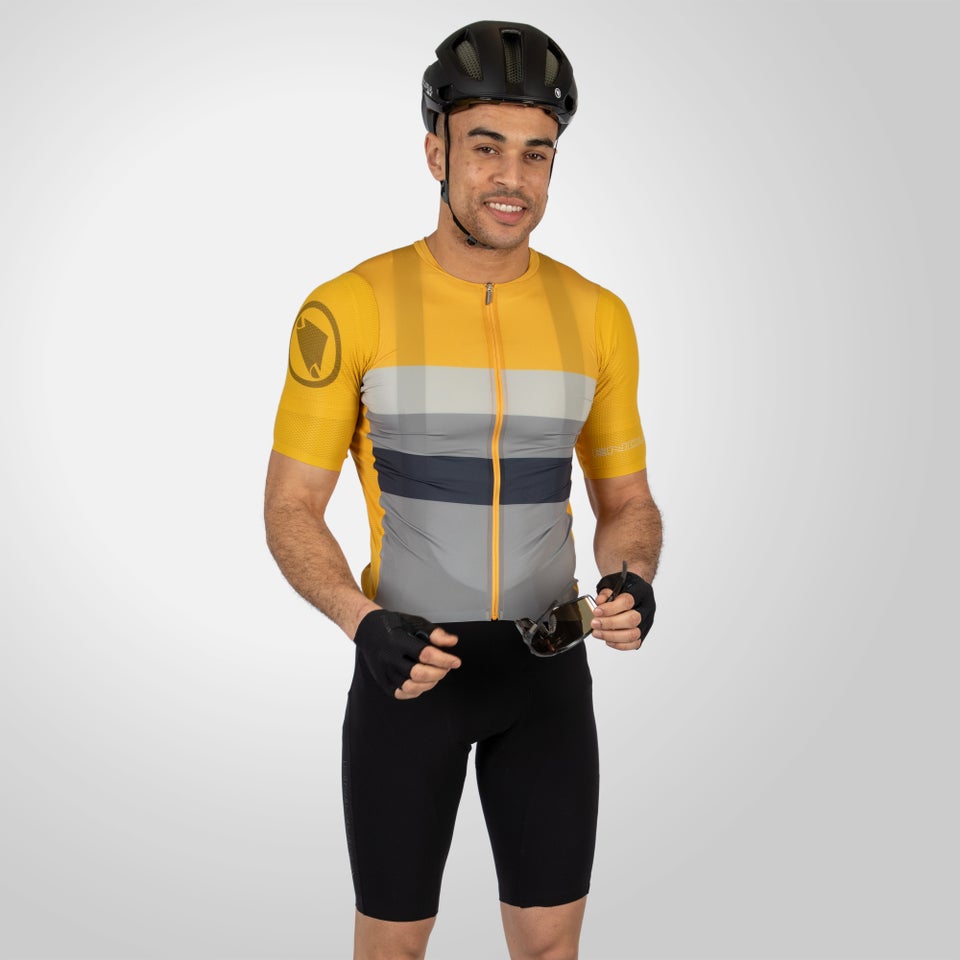 Men's Pro SL Race S/S Jersey - Mustard Yellow