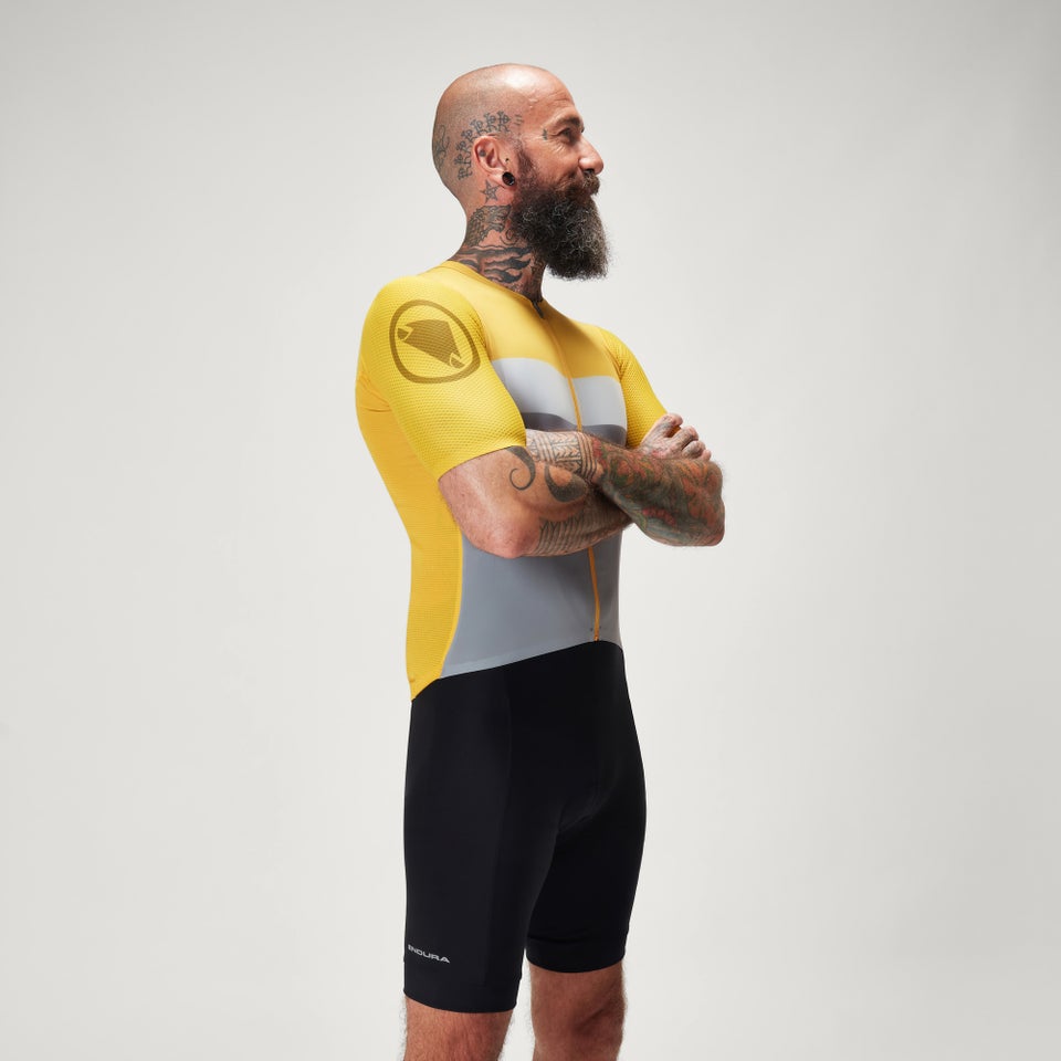 Men's Pro SL Race S/S Jersey - Mustard Yellow
