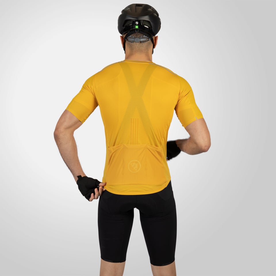 Men's Pro SL Race S/S Jersey - Mustard Yellow