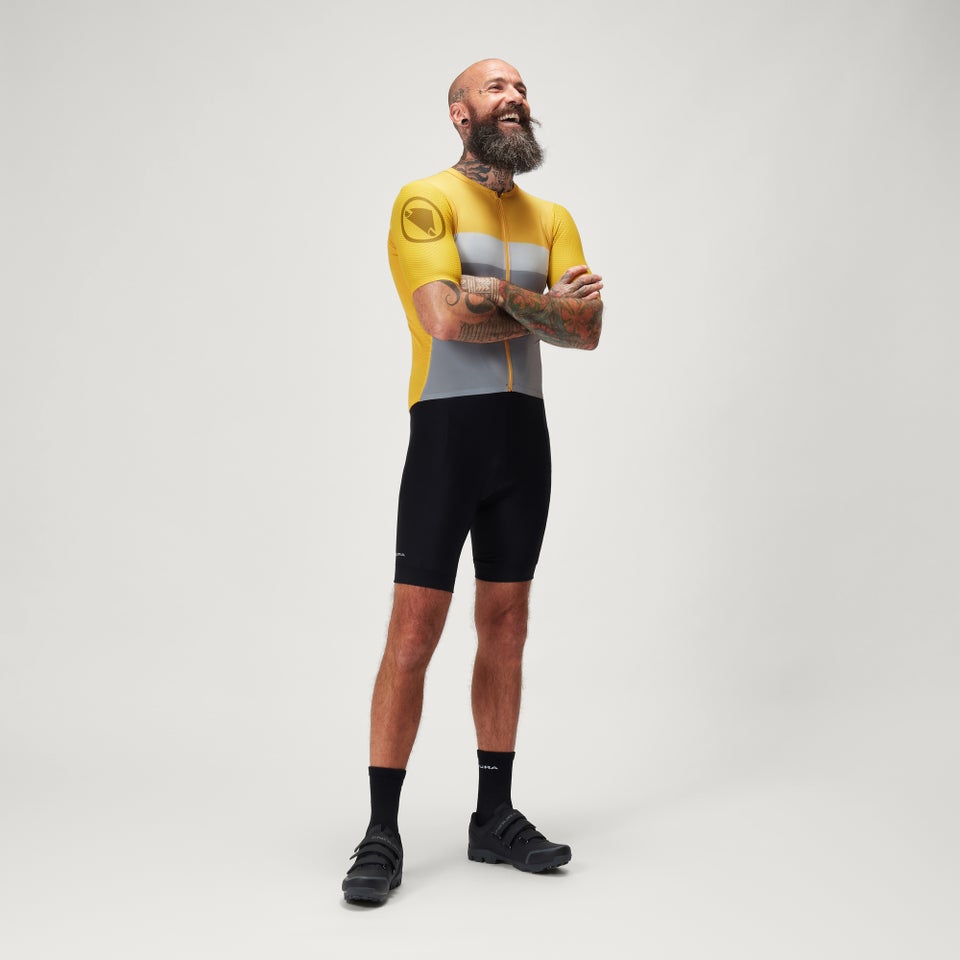 Men's Pro SL Race S/S Jersey - Mustard Yellow