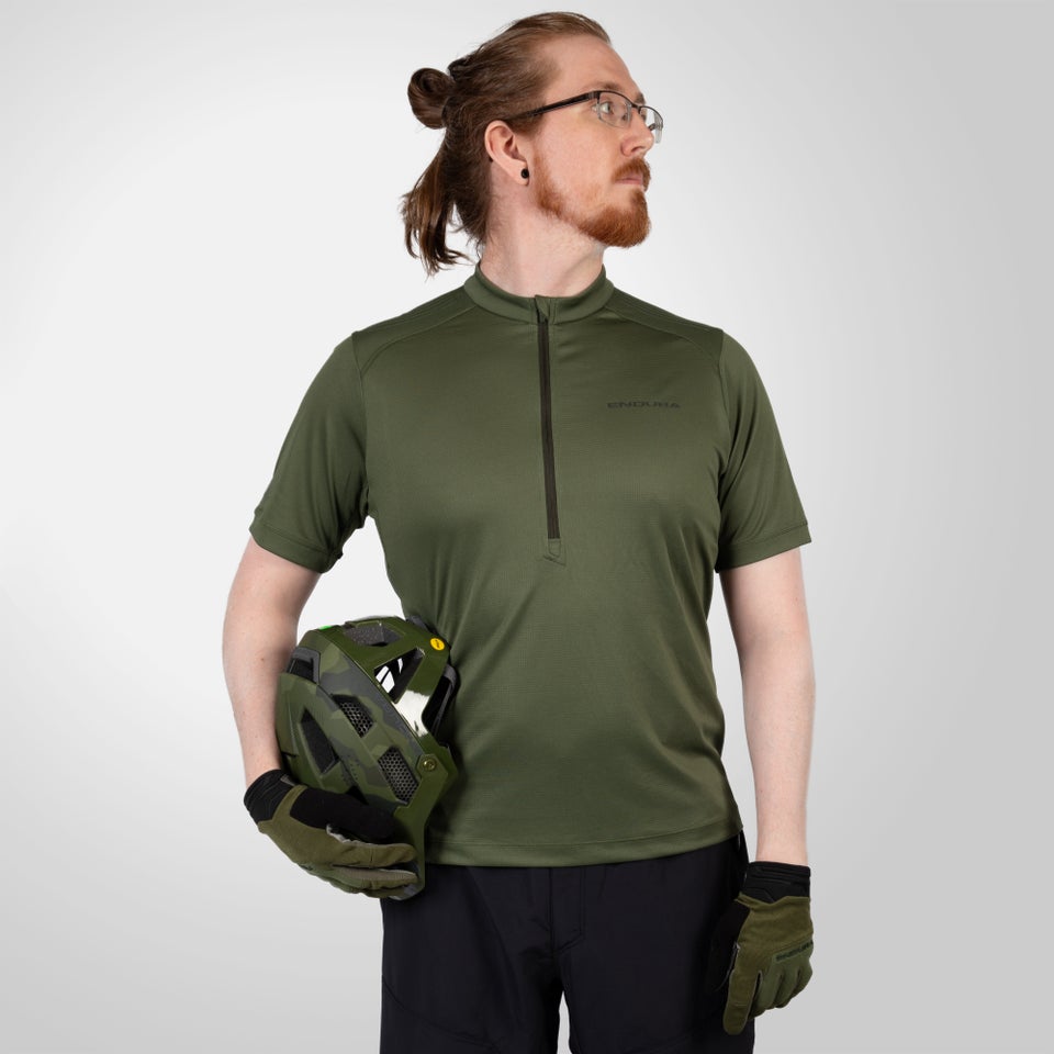 Hummvee Trikot II (kurzarm) für Herren - Olivgrün