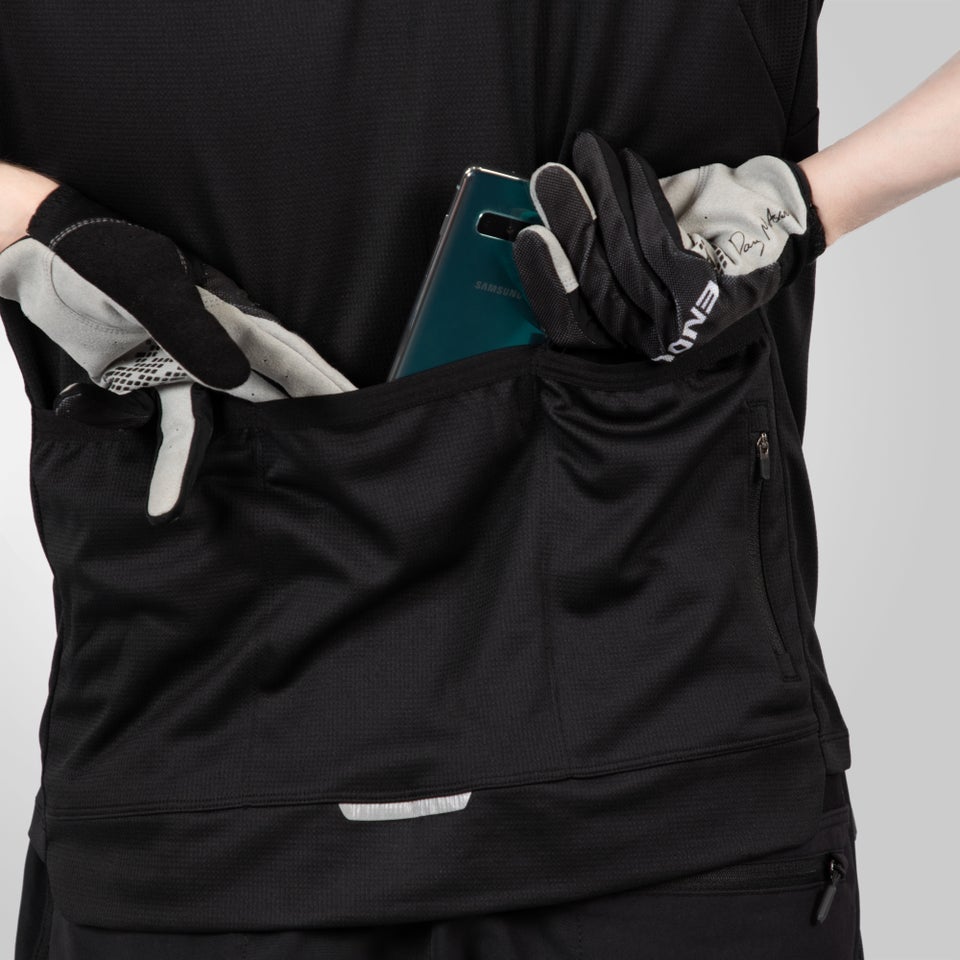 Hummvee Trikot II (kurzarm) für Herren - Schwarz