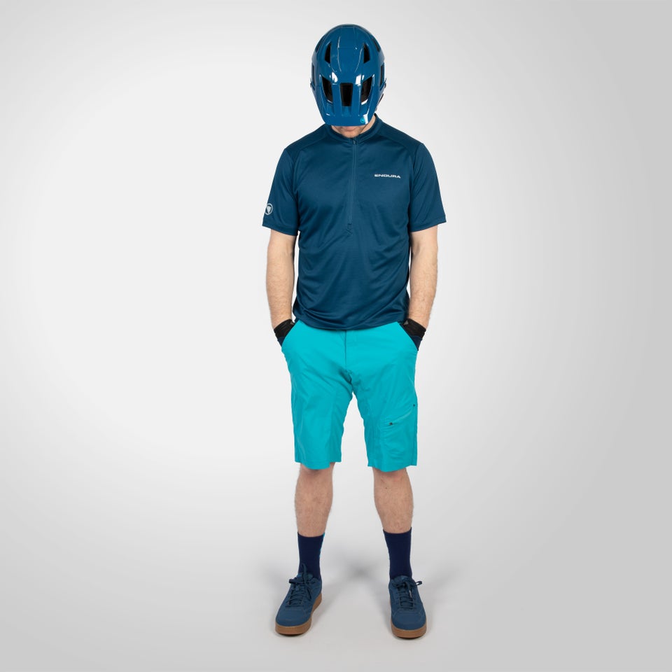 Hummvee Trikot II (kurzarm) für Herren - Blaubeere