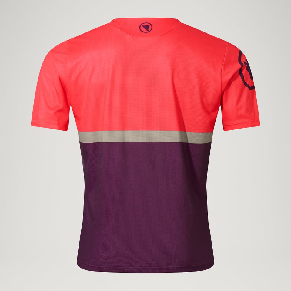 SingleTrack Core T-Shirt II für Herren - Aubergine