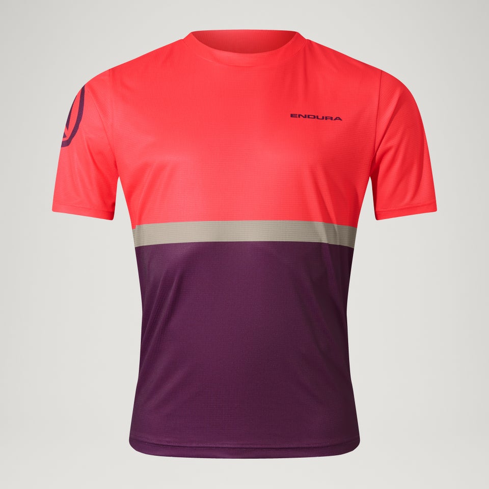 SingleTrack Core T-Shirt II für Herren - Aubergine