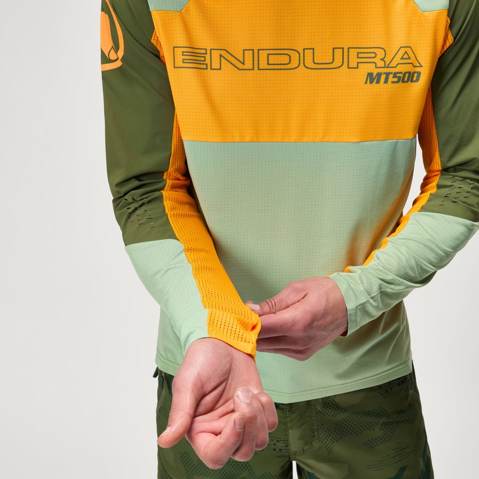 Men's MT500 Burner Lite L/S Tee - Tangerine