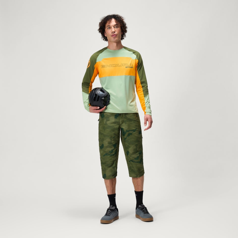 Men's MT500 Burner Lite L/S Tee - Tangerine