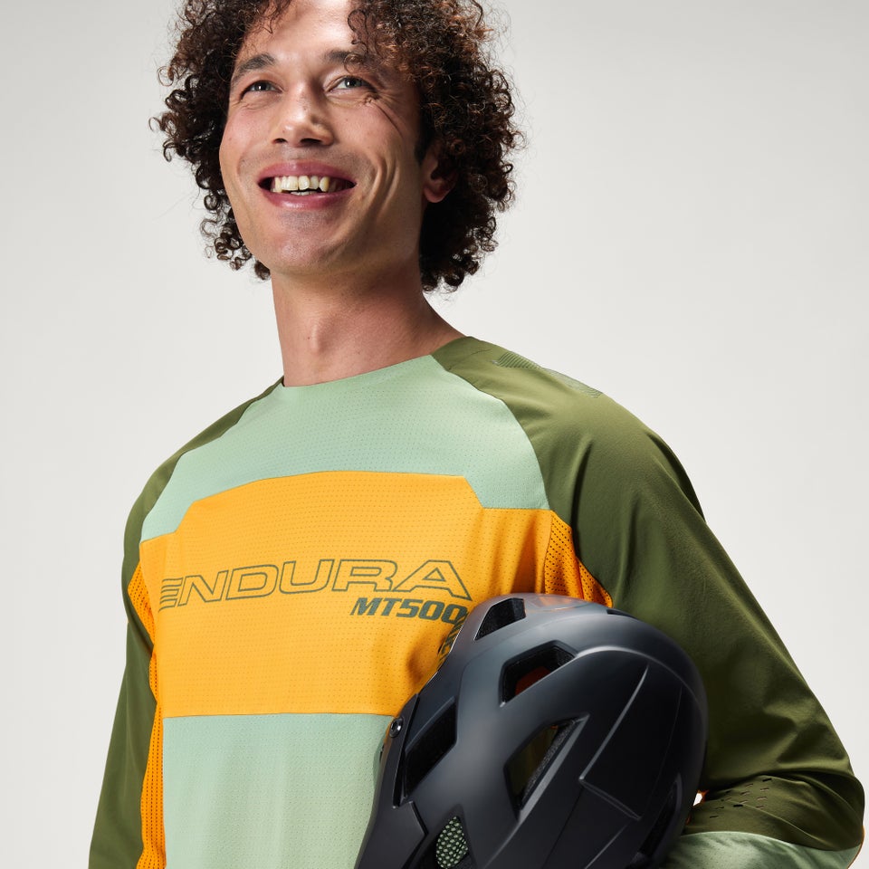 Men's MT500 Burner Lite L/S Tee - Tangerine