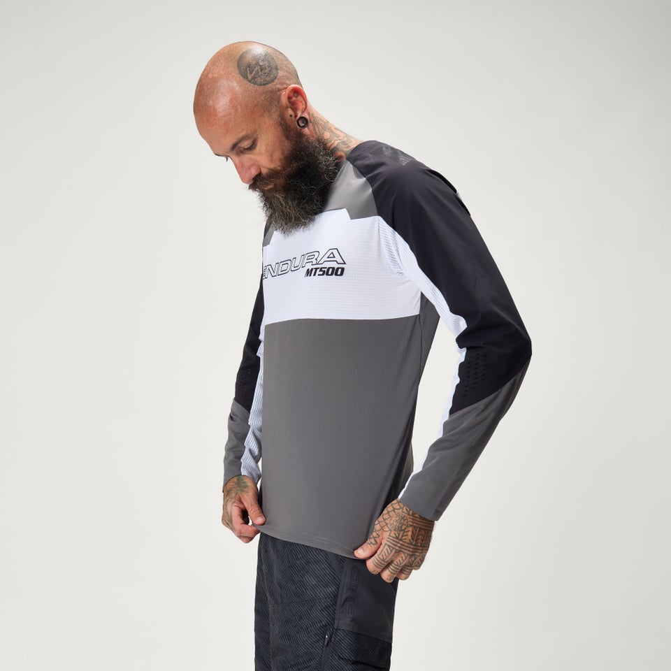 Men's MT500 Burner Lite L/S Tee - Black