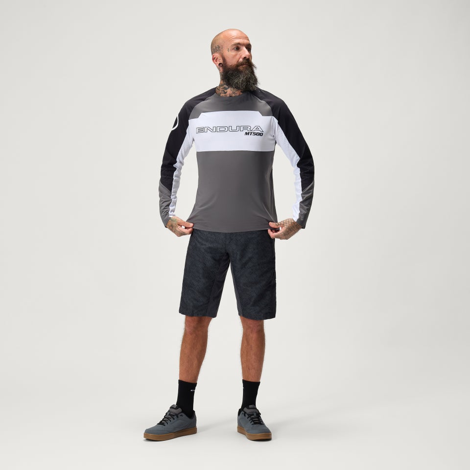 Men's MT500 Burner Lite L/S Tee - Black