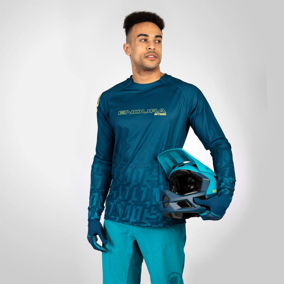 Men's MT500 L/S Print Tee LTD - Olive Green