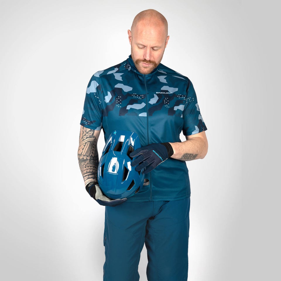 Men's Hummvee Ray S/S Jersey - Blueberry