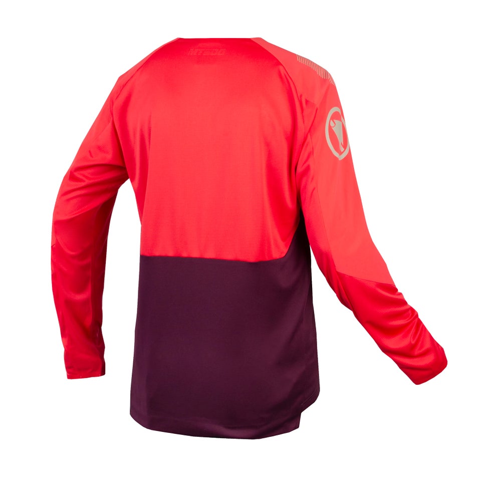 MT500 Burner Trikot (langarm) für Herren - Aubergine