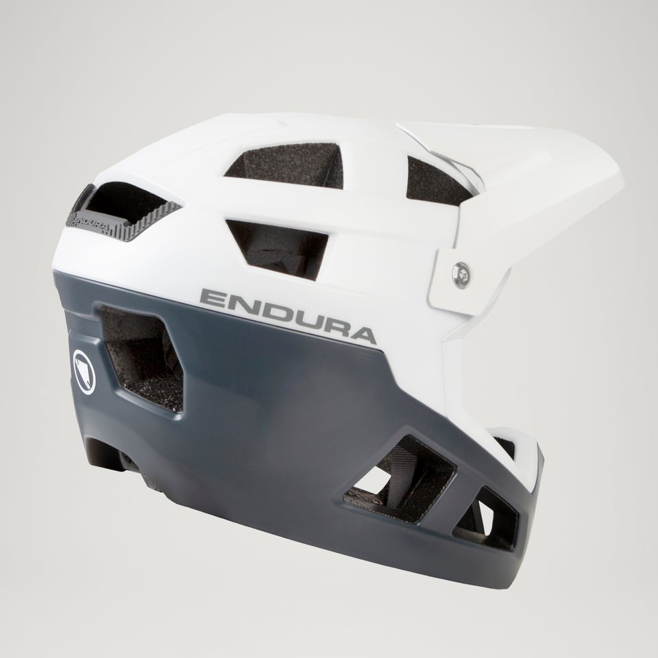 ENDURA SINGLETRACK FULLFACE HELMET WH