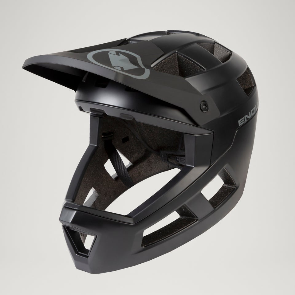 ENDURA SINGLETRACK FULLFACE HELMET BK