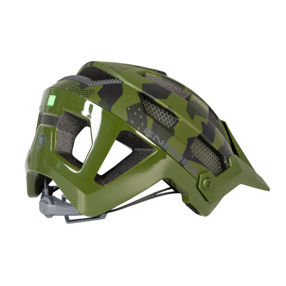 Endura SingleTrack Helmet - Green