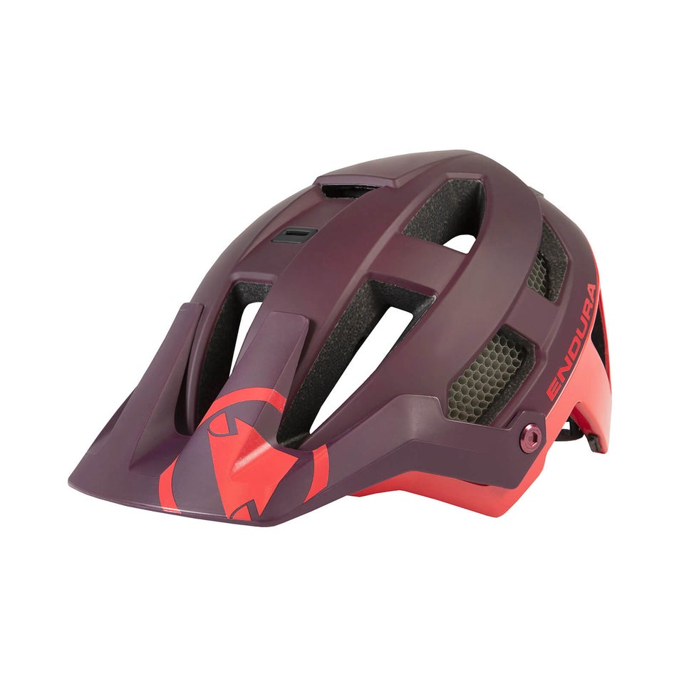 SingleTrack Helm - Granatapfel