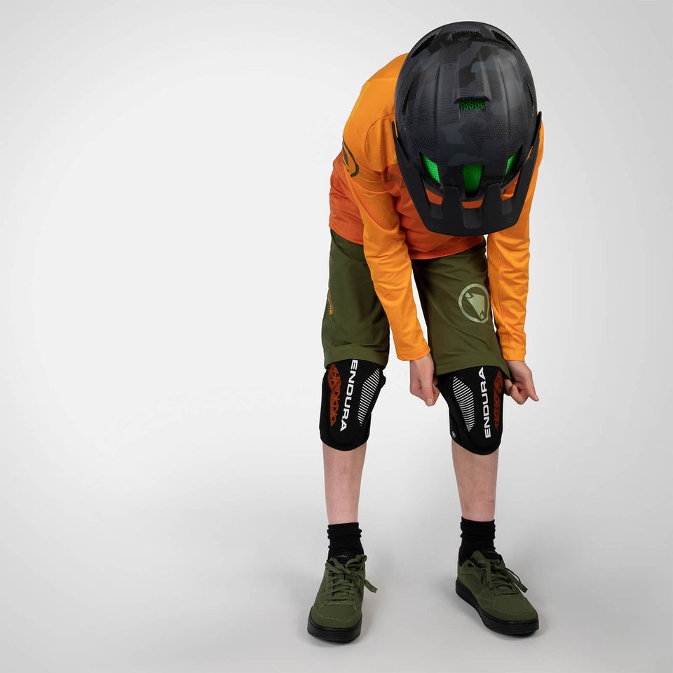 MT500 D3O® Jugend-Kniepolster für Kinder - Schwarz