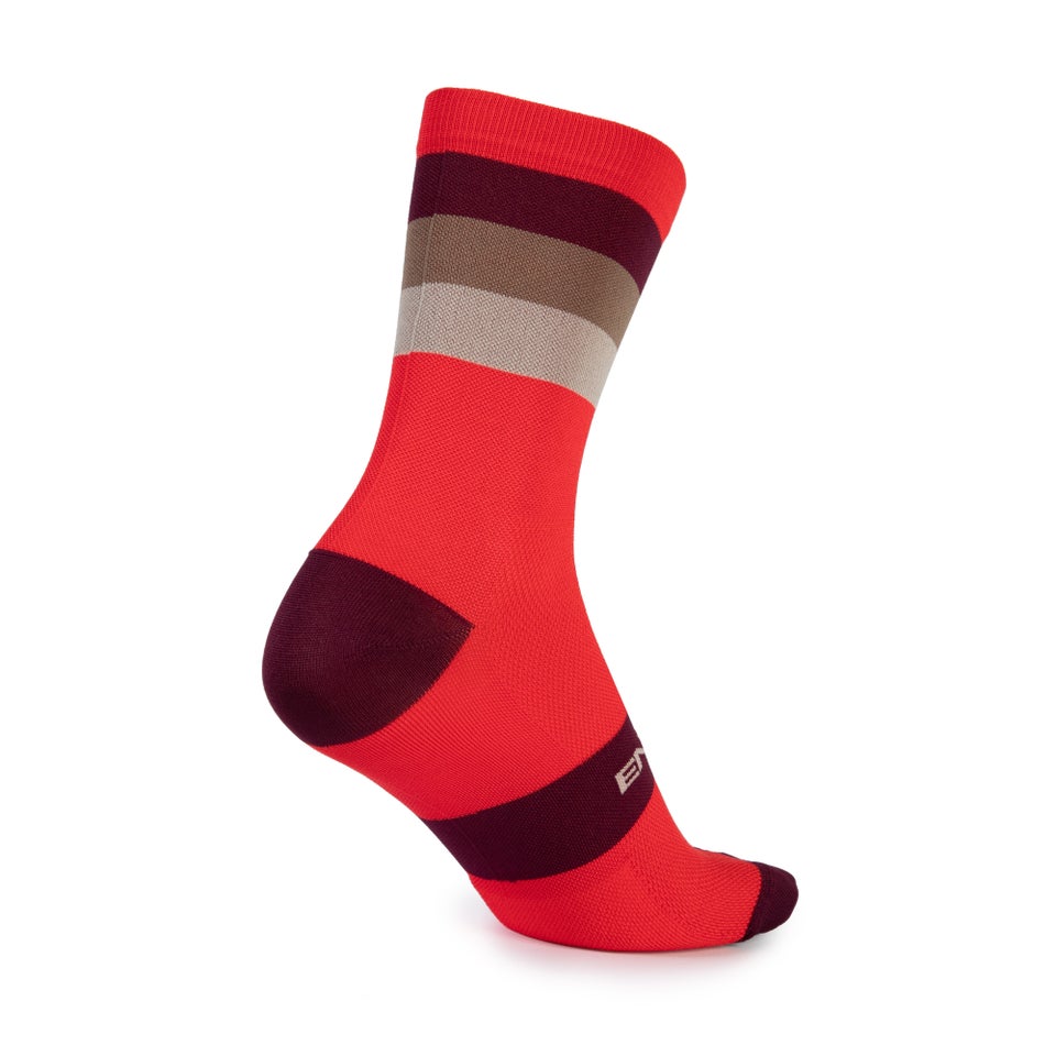 Unisex Bandwidth Socks - Pomegranate