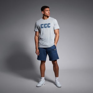 Mens Captains Pin-Tuck 9 Inch Short Blue