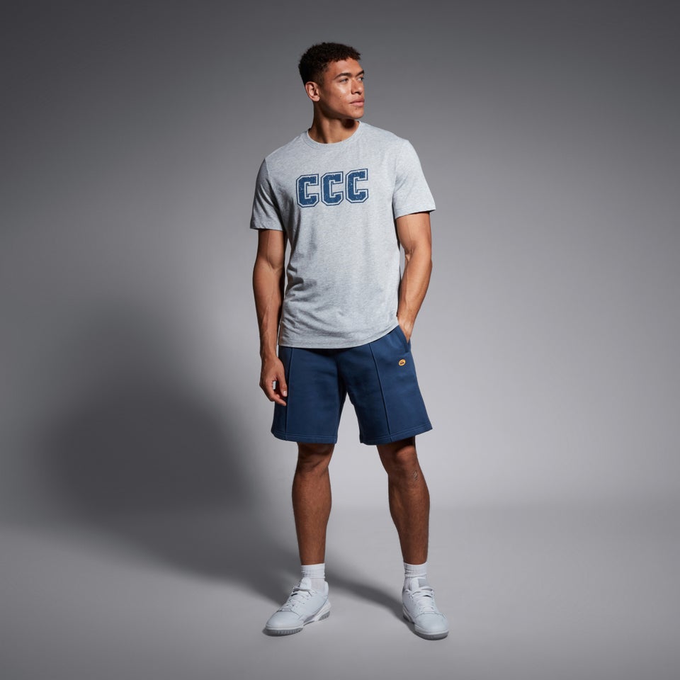 Mens Captains Pin-Tuck 9 Inch Short Blue