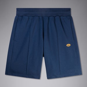 Mens Captains Pin-Tuck 9 Inch Short Blue