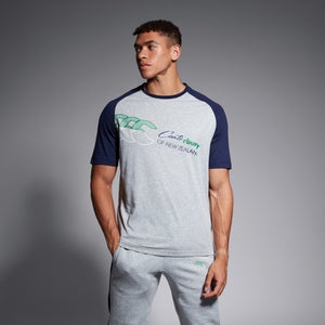 MENS THE CLASH SHORT SLEEVE T-SHIRT GREY - 4XL