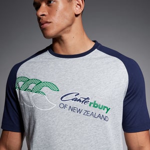 Mens The Clash Short Sleeve T-Shirt Grey