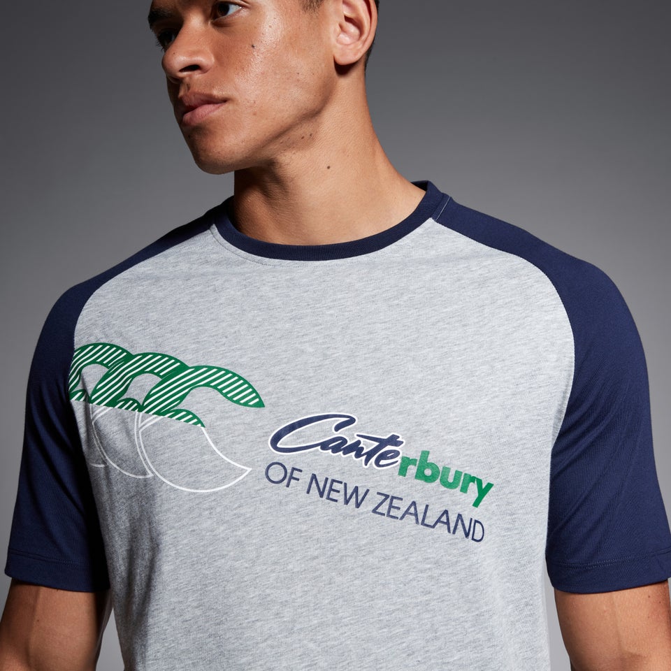 Mens The Clash Short Sleeve T-Shirt Grey