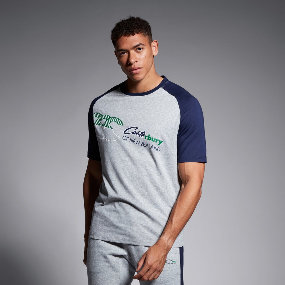 Mens The Clash Short Sleeve T-Shirt Grey