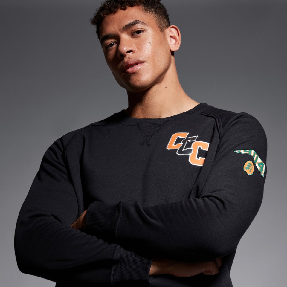 Mens Captains Crew Black